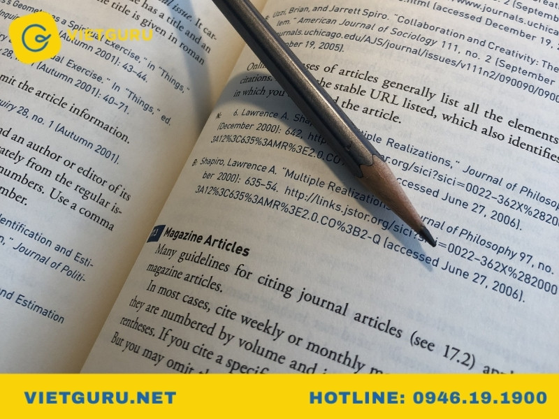 Assignment là gì? Cách làm Assignment từ A-Z cho người mới Cách trích dẫn tài liệu tham khảo