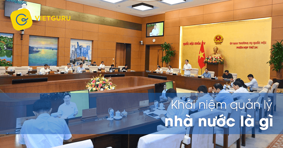 Khái niệm quản lý nhà nước