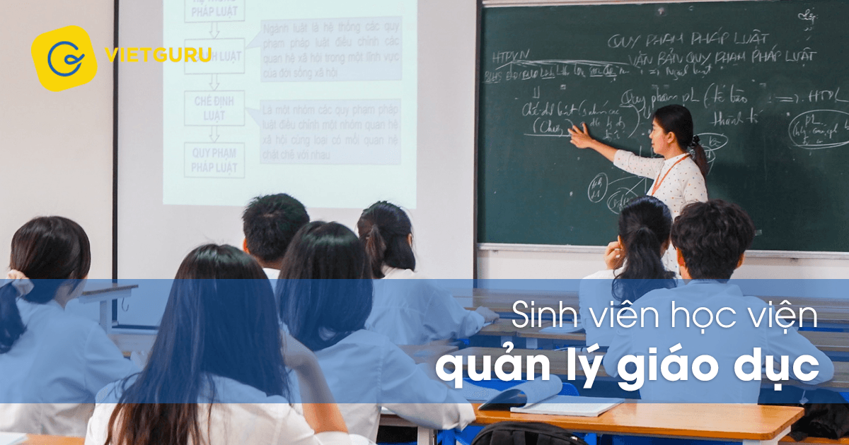 Sinh viên học viện quản lý giáo dục