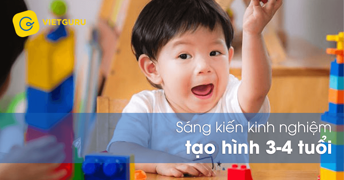 Sáng kiến kinh nghiệm tạo hình 3-4 tuổi