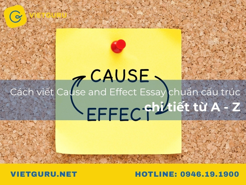 Cách viết Cause and Effect Essay chuẩn cấu trúc chi tiết từ A - ZCách viết Cause and Effect Essay chuẩn cấu trúc chi tiết từ A - Z