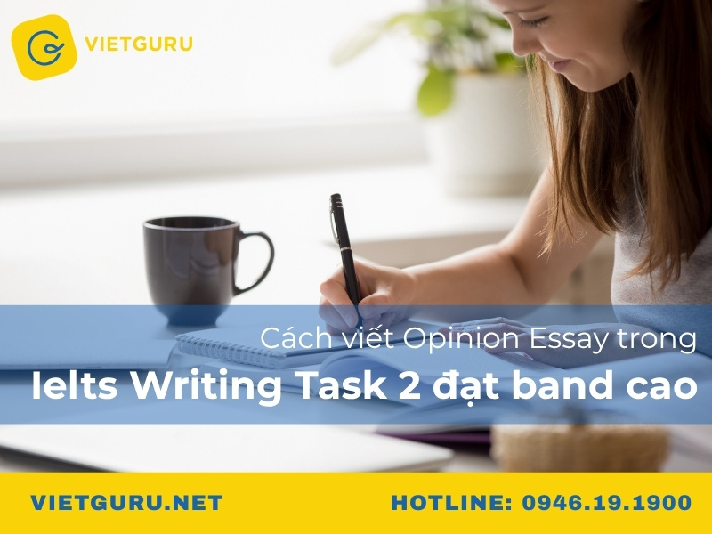 Cách viết Opinion Essay trong IELTS Writing Task 2 đạt band cao