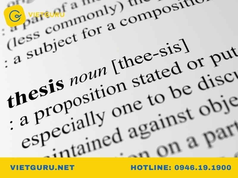Thesis và Dissertation: Khái niệm và 6 điểm khác biệt Thesis là gì?