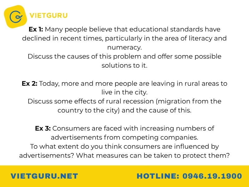 Cách viết Problem And Solution Essay trong IELTS Writing Task 2 ví dụ những dạng problem and solution essay