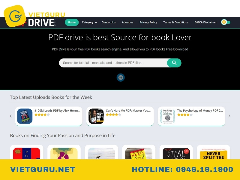 Các trang web tìm bài báo khoa học bạn nên biết PDF Drive