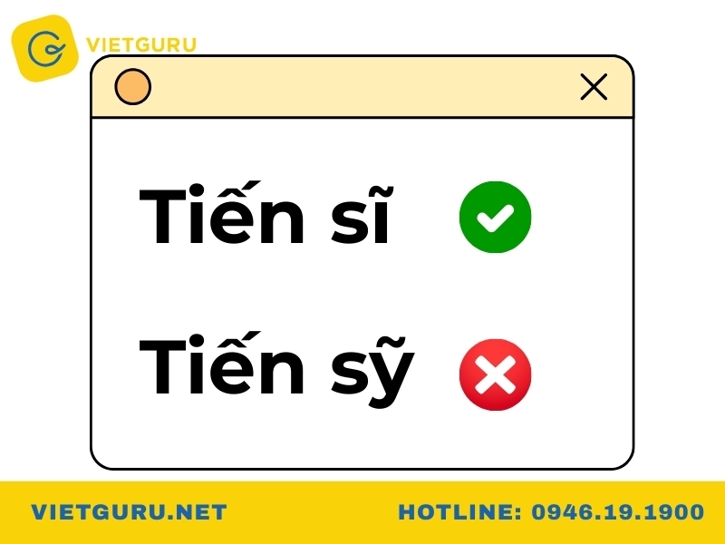 Tiến sỹ hay tiến sĩ đúng chính tả? Phân biệt nghĩa từ sĩ và sỹ Tiến sĩ hay tiến sỹ đúng chính tả?