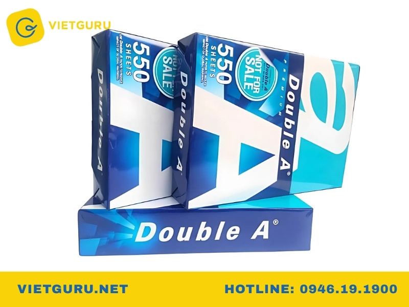 Giấy viết tiểu luận: Các loại giấy phổ biến và lưu ý khi chọn mua Giấy A4 Double A