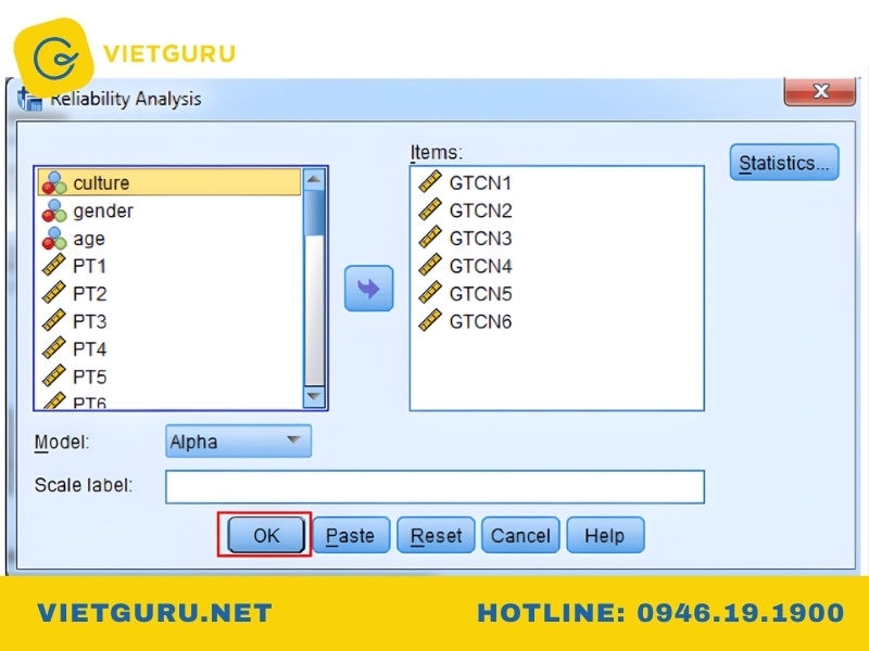 Cronbach’s Alpha là gì? Hướng dẫn phân tích độ tin cậy thang đo chi tiết Cách chạy Cronbach’s Alpha trong SPSS (4 bước đơn giản)