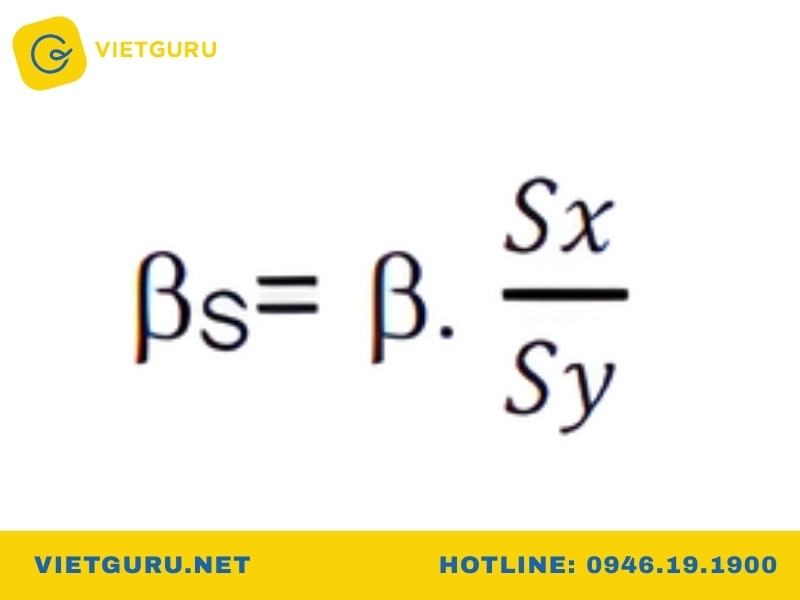 Hệ số hồi quy Beta