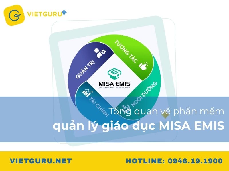 Tổng quan về phần mềm quản lý giáo dục MISA EMIS