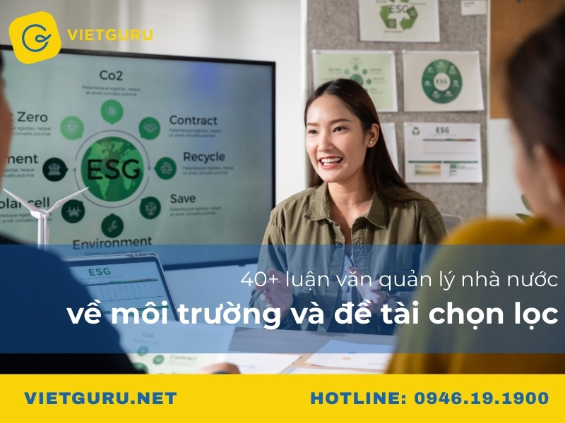 40+ luận văn quản lý nhà nước về môi trường và đề tài chọn lọc