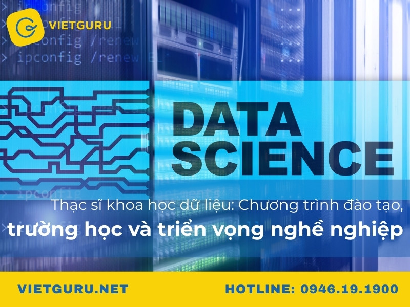 Thạc sĩ khoa học dữ liệu: Chương trình đào tạo, trường học và triển vọng nghề nghiệp