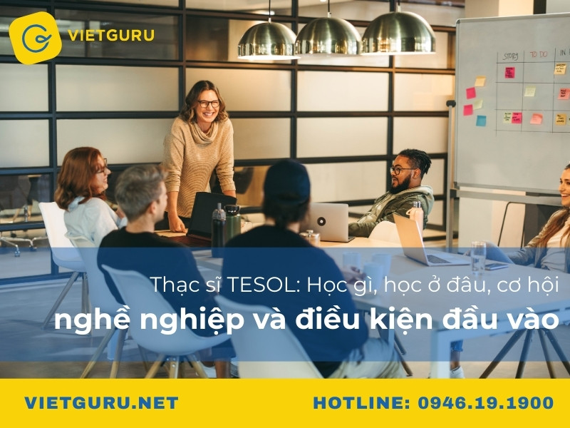 Thạc sĩ TESOL: Học gì, học ở đâu, cơ hội nghề nghiệp và điều kiện đầu vào?