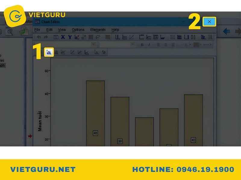 Cách vẽ biểu đồ trong SPSS đơn giản, chi tiết từng bước Cách vẽ biểu đồ cột (bar chart) trong SPSS