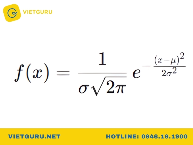 Normal là gì? Tìm hiểu Normal Distribution và ứng dụng thực tế Công thức tính phân phối chuẩn