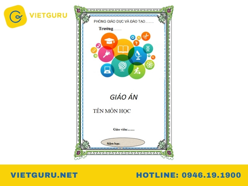 Mẫu bìa báo cáo theo ngành 