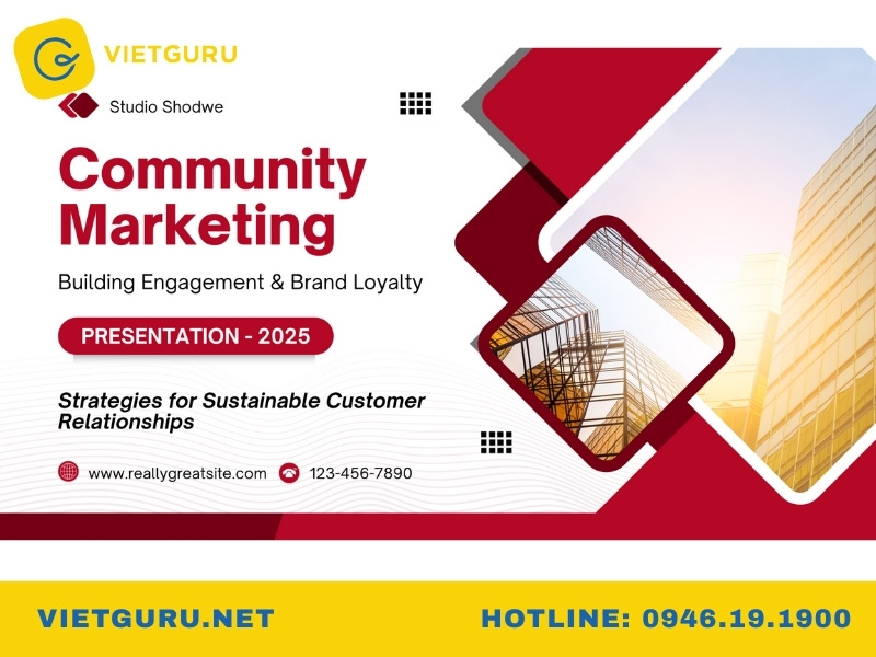 Hướng dẫn làm PowerPoint báo cáo thực tập ấn tượng và dễ đạt điểm cao Mẫu PowerPoint ngành marketing