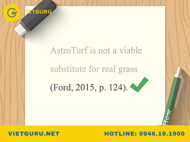 Hướng dẫn viết in-text citation chi tiết