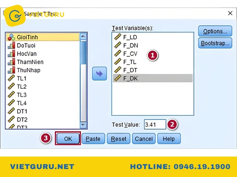 One Sample T Test là gì? Hướng dẫn kiểm định One Sample T Test trong SPSS kiểm định one sample t test trong spss