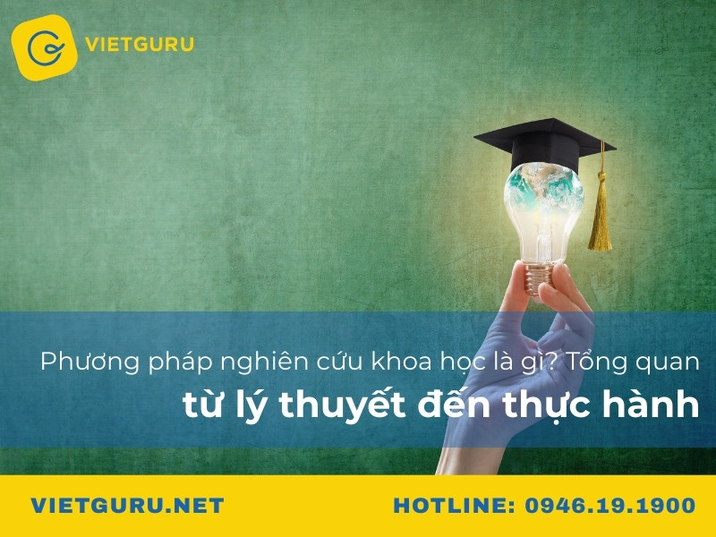 Phương pháp nghiên cứu khoa học là gì? Tổng quan từ lý thuyết đến thực hành