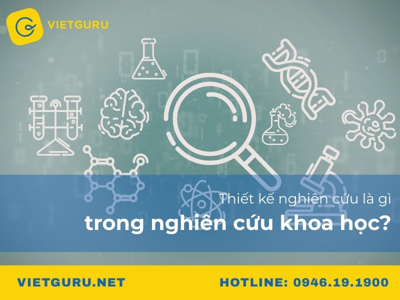 Thiết kế nghiên cứu là gì trong nghiên cứu khoa học?