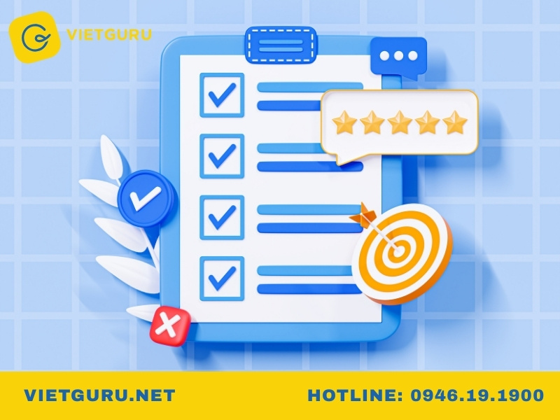 Bước 3 – Xây dựng và đánh giá nội dung câu hỏi