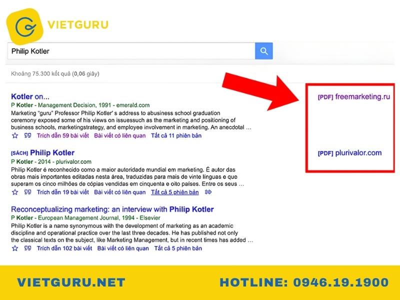 Cách tải tài liệu trên công cụ Google Scholar