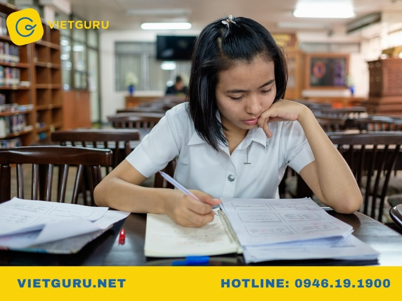 Cấu trúc chuẩn của bài bar chart IELTS