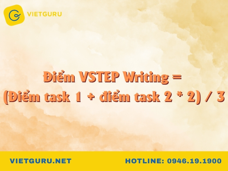 Công thức tính điểm VSTEP Writing