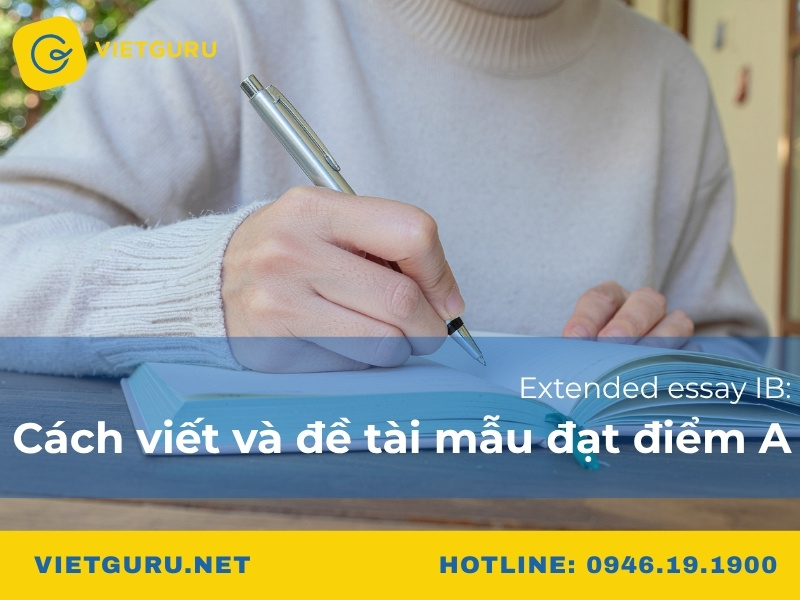 Extended essay là gì? Hướng dẫn chi tiết viết EE IB đạt điểm cao Extended essay là gì? Hướng dẫn chi tiết viết EE IB đạt điểm cao