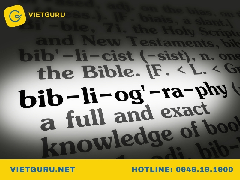 Bibliography (thư mục tham khảo) là gì?