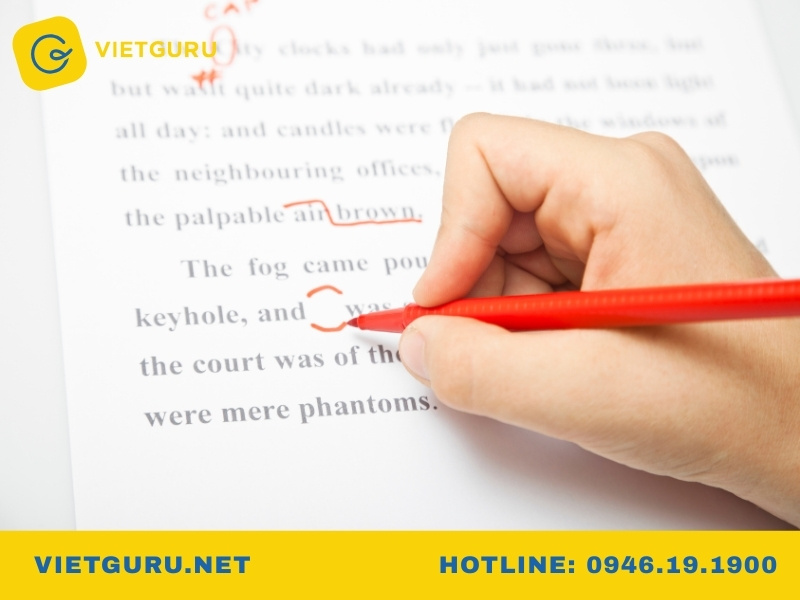 Tại sao proofreading quan trọng trong bài viết học thuật?