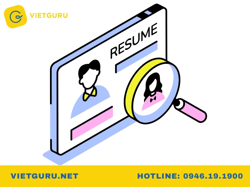 Cấu trúc mẫu CV cho sinh viên mới ra trường chuẩn