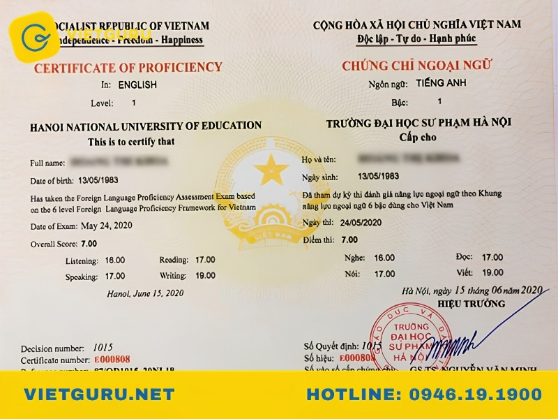 Tiếng Anh A1 là gì? Trình độ cơ bản nhất trong khung CEFR Các loại chứng chỉ trình độ tiếng Anh A1