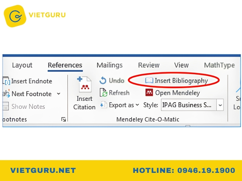 Hướng dẫn sử dụng phần mềm Mendeley để trích dẫn tài liệu
