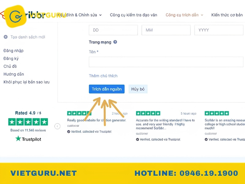 Scribbr là gì? Tổng quan công cụ học thuật hàng đầu thế giới Hướng dẫn sử dụng Scribbr trích nguồn tự động