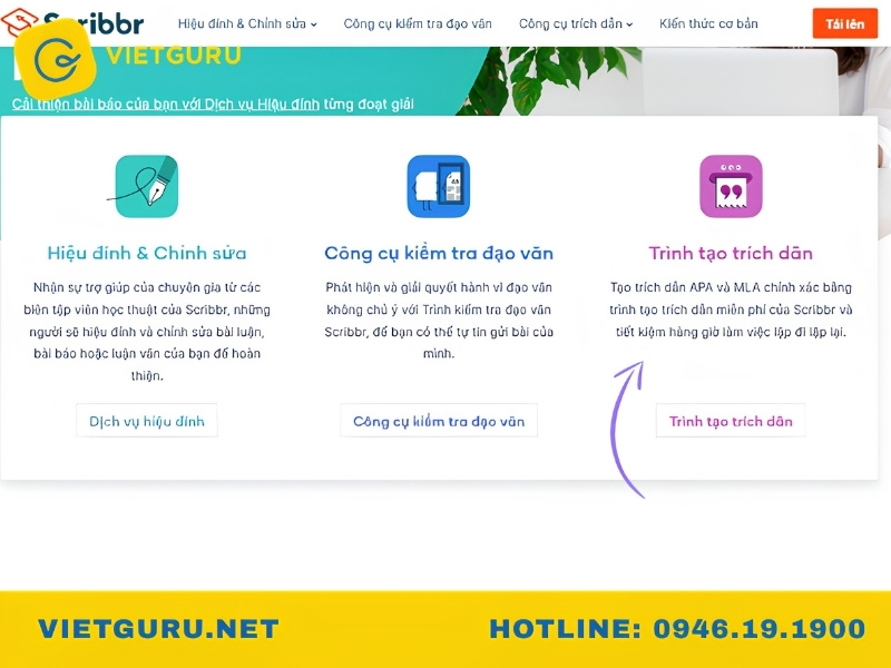 Scribbr là gì? Tổng quan công cụ học thuật hàng đầu thế giới Các tính năng chính của Scribbr