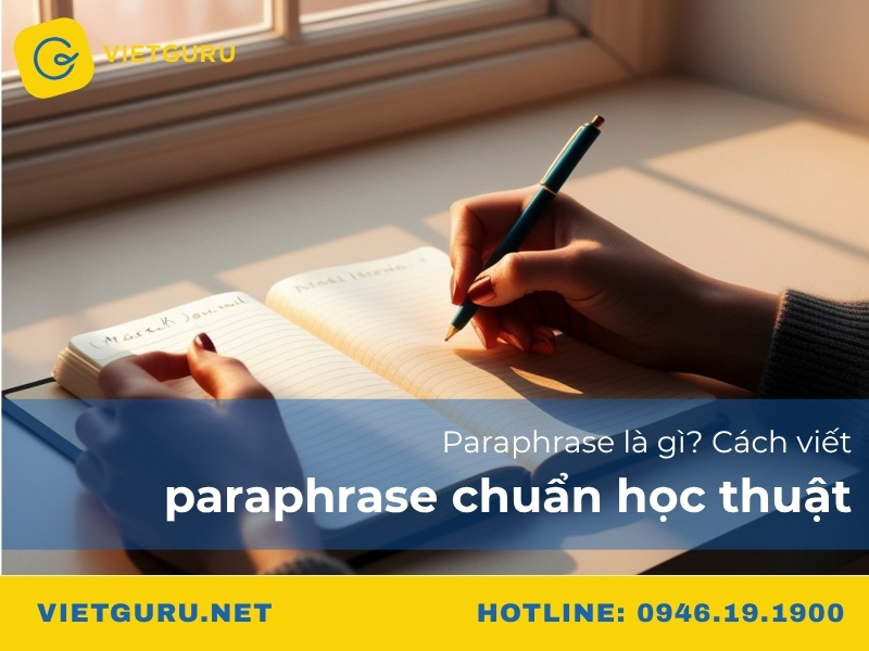 Paraphrase là gì? Cách viết paraphrase chuẩn học thuật Paraphrase là gì? Cách viết paraphrase chuẩn học thuật