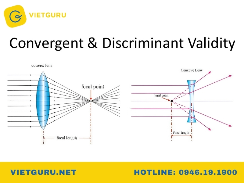 Convergent Validity là gì? Cách đánh giá giá trị hội tụ Phân biệt Convergent Validity và Discriminant Validity
