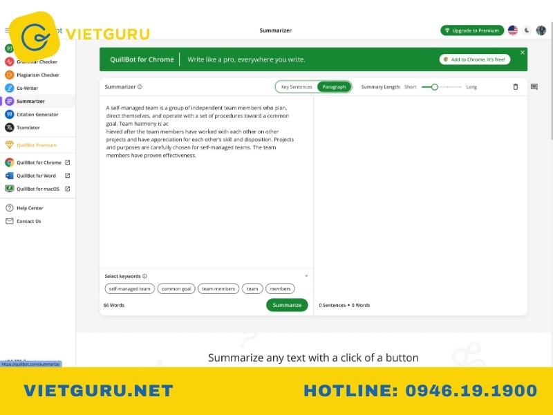 QuillBot là gì? Tổng quan về công cụ paraphrase AI Các tính năng nổi bật của công cụ QuillBot