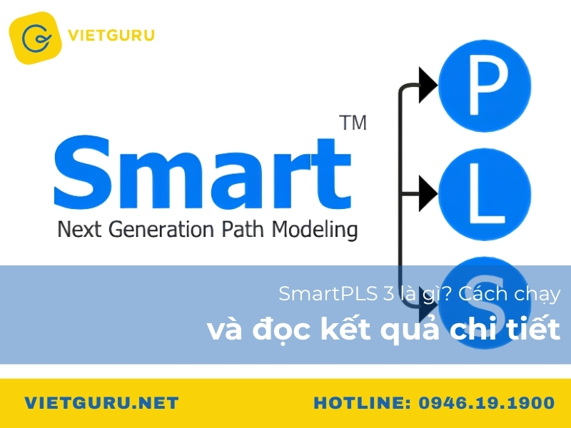SmartPLS 3 là gì? Cách chạy và đọc kết quả chi tiết