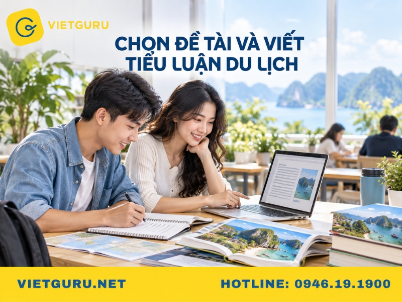 Tiểu luận du lịch: Bài mẫu và gợi ý đề tài Cách chọn đề tài và viết bài tiểu luận ngành du lịch