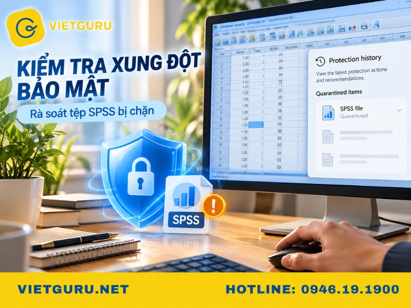 SPSS không hiện thanh công cụ: Nguyên nhân và cách khắc phục Cách khắc phục khi SPSS mất thanh công cụ