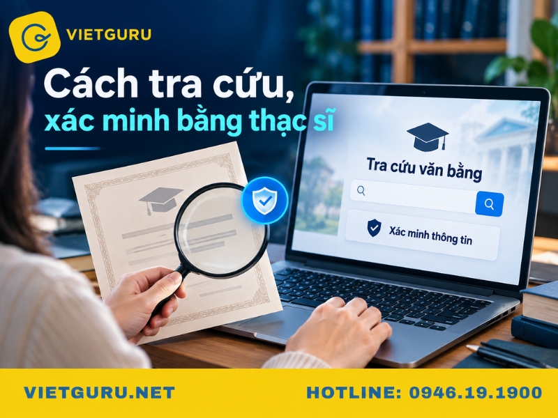 Cách tra cứu, xác minh bằng thạc sĩ