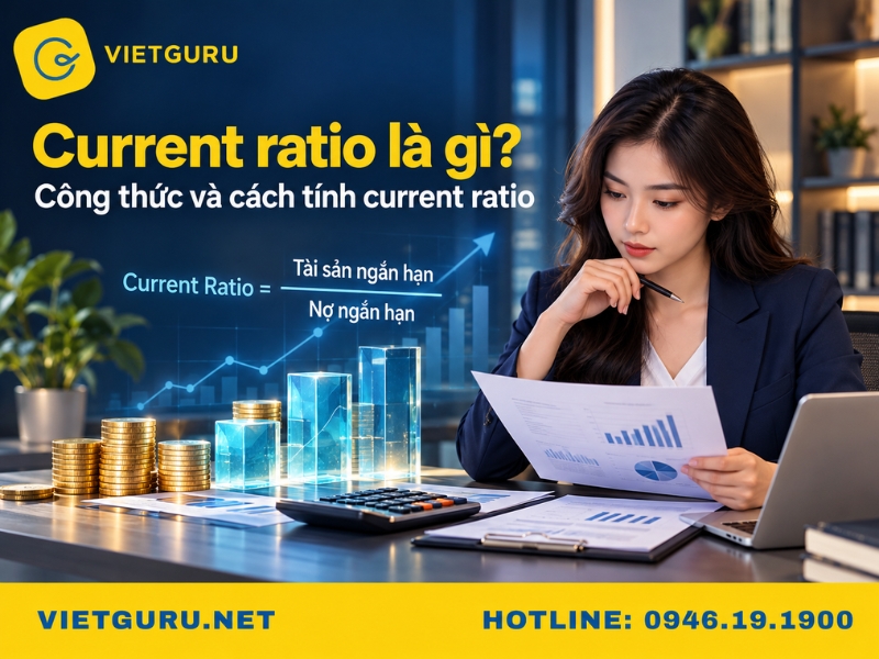 Current ratio là gì? Công thức và cách tính current ratio