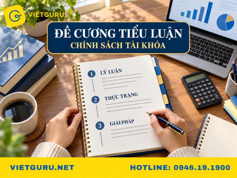 Tiểu luận chính sách tài khóa: Mẫu tham khảo và đề cương Đề cương tiểu luận chính sách tài khóa