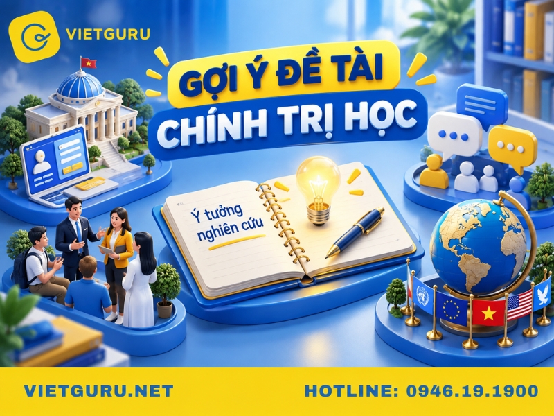 Gợi ý đề tài luận văn thạc sĩ chính trị học mới nhất
