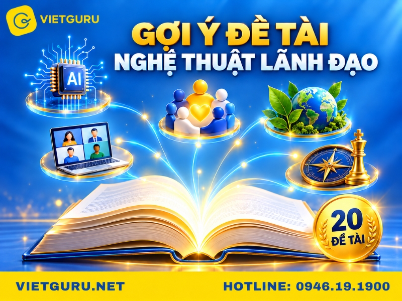 Gợi ý đề tài tiểu luận nghệ thuật lãnh đạo