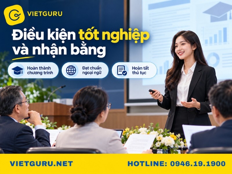 Điều kiện tốt nghiệp và nhận bằng thạc sĩ