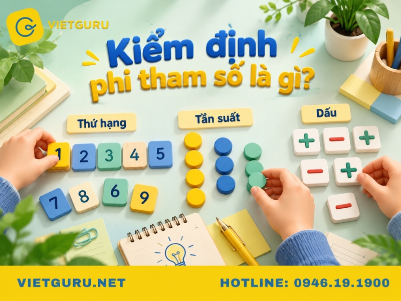 Kiểm định phi tham số: Khi nào dùng và cách thực hiện Kiểm định phi tham số là gì?